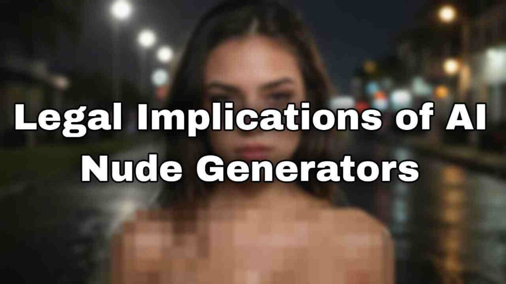 Legal Implications of AI Nude Generators