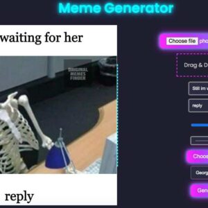 Basic Meme Generator tool